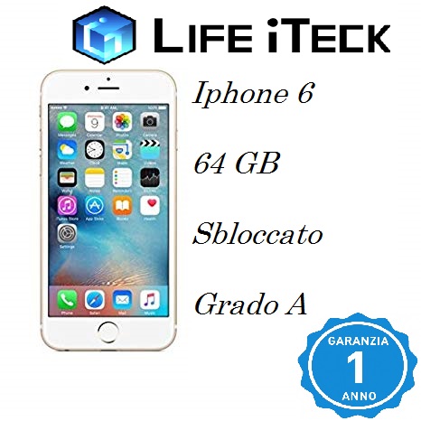 iPhone 6 64GB Gold Grado A 1 iPhone 6 64GB Gold Grado A