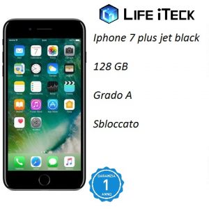 Iphone 7-Plus 128GB-JetBlack GradoA