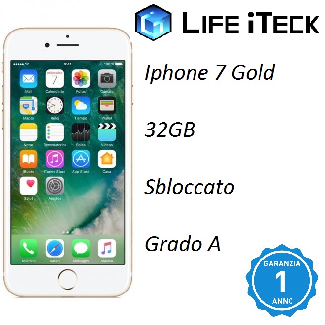 Iphone7 Gold 32GB GradoA Iphone7 Gold 32GB GradoA