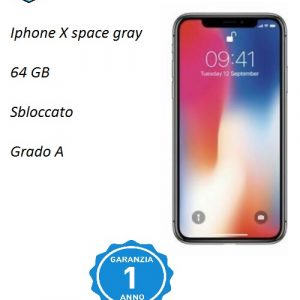 Iphone X-64GB SpaceGray GradoA
